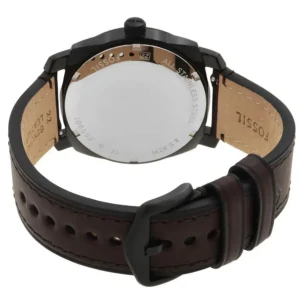 fossil quartz black dial fs5901