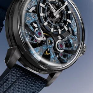 bonest skeleton automatic skeleton dial bg4002 blue straps