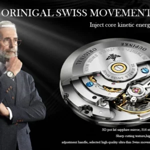 Swiss watch movement detail