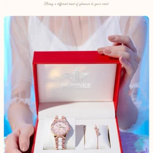 Exquisite watch and bracelet gift set