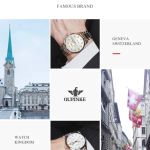 Swiss watches and Geneva buildings