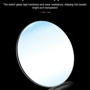 Round synthetic sapphire watch glass