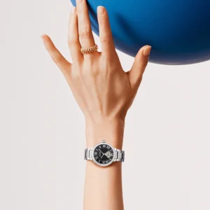 Woman's wrist with watch