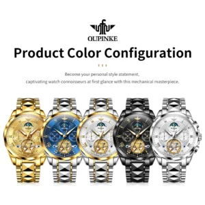 Five watches color options
