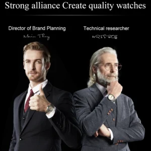 Two professionals in suits.