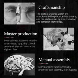 Watch craftsmanship and assembly