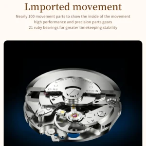 Watch movement with jewels