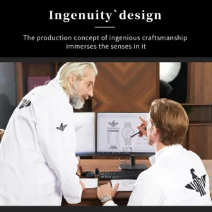 Watch design collaboration in office.