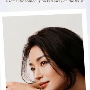Woman wearing a wristwatch