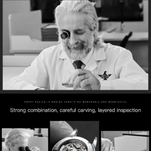 Watchmaking craftsmanship and inspection process