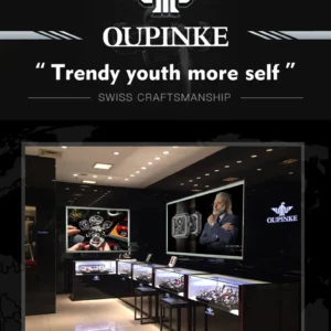 Stylish watch store counter display