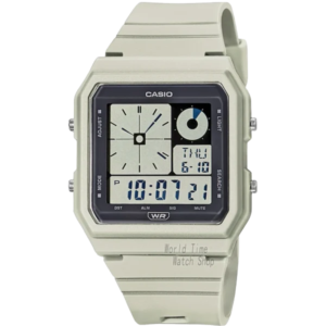 Digital watch with analog display