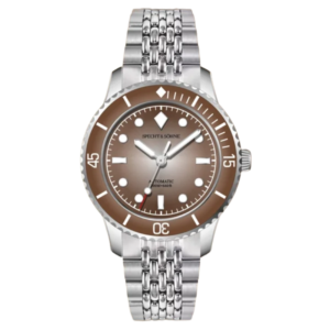 Brown automatic watch