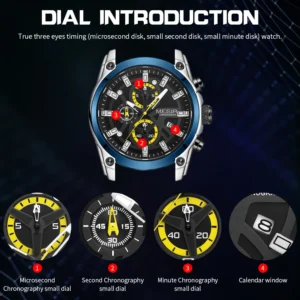 Chronograph watch dial introduction