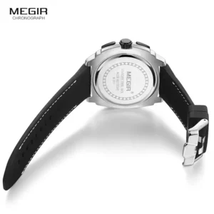 Black watch with stainless steel