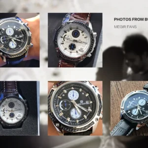 Mens chronograph watches collection