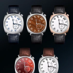 Five watches color display