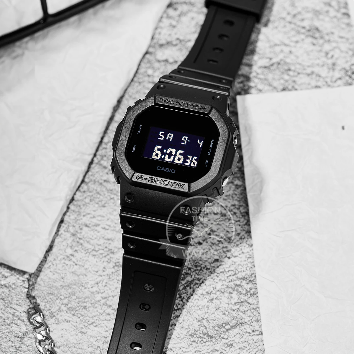 casio g shock watch for men top luxury set military digital watch reloj casio hombre dw 5600ubb 1 Black G-Shock digital watch