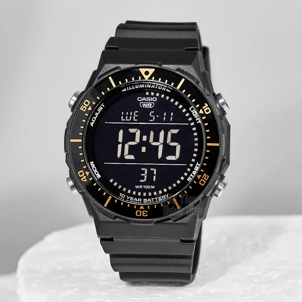 casio watch for men 2026 new model ae 1700h 1b top brand luxury suit relogio masculino часы мужские наручные Black digital watch face