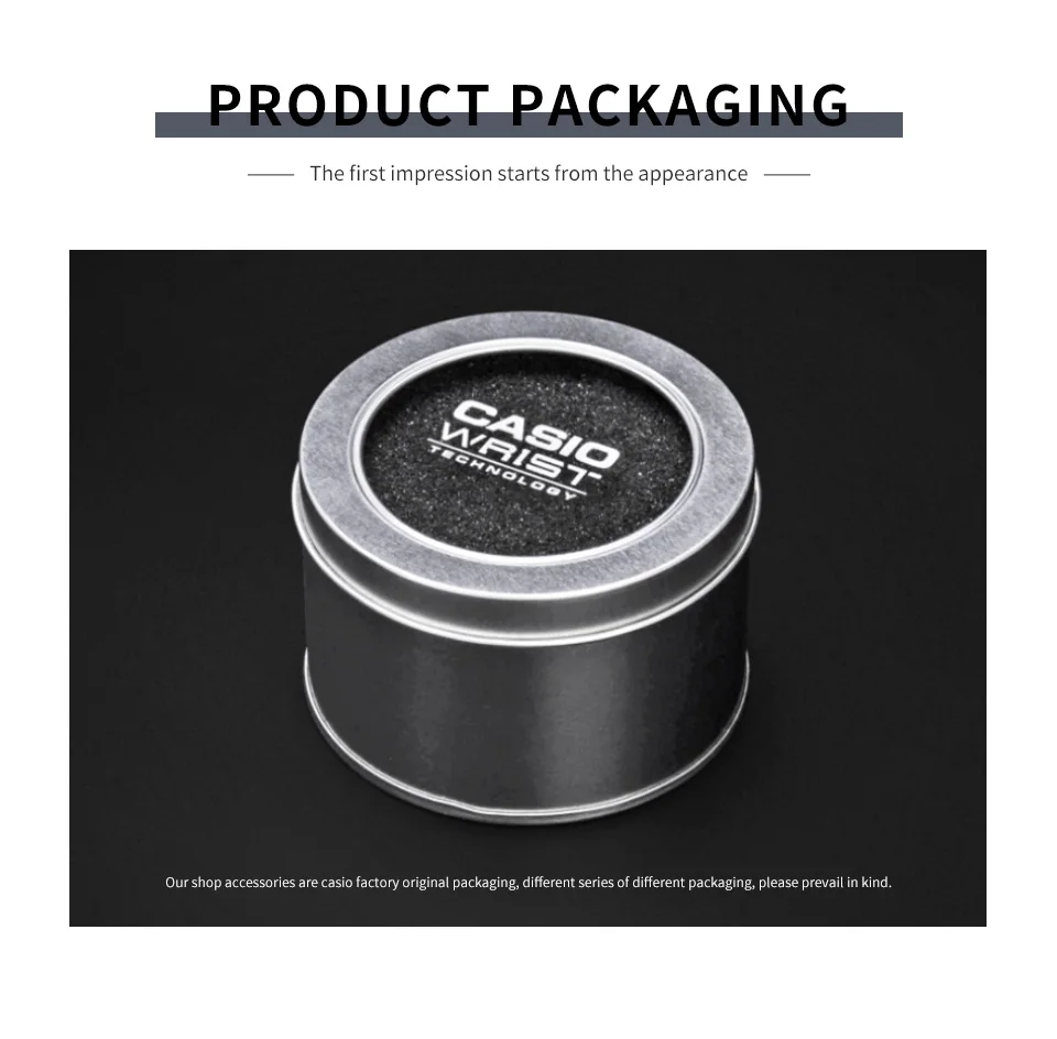 casio watch men's top suit quartz watch leisure waterproof electronic men watch mtp 1239d 7a Round metal watch packaging.