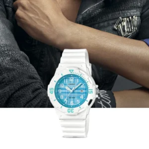 Women's white sports watch