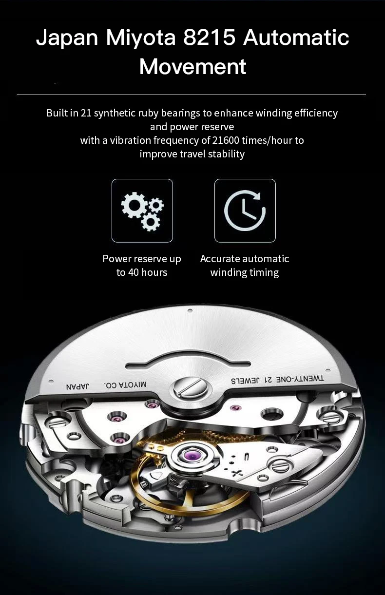 2025 new specht&sohne 222 gold watch luxury men's watches automatic mechanical wriswatch miyota 8215 movt sports wristwatch 37mm Japan Miyota 8215 movement