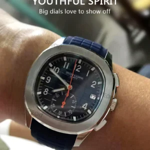 Stylish dark dial watch
