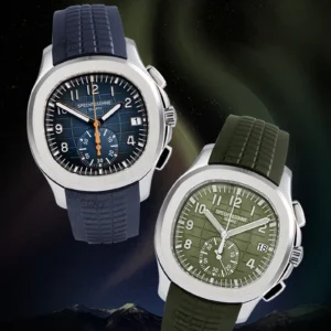 Two luxury quartz watches.