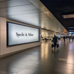 Specht & Söhne billboard display