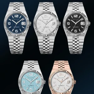 Various watch color options displayed