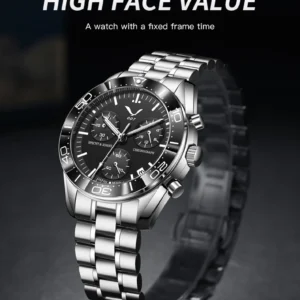 Stylish men's chronograph watch