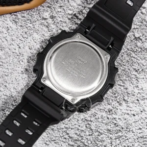 Black digital watch case