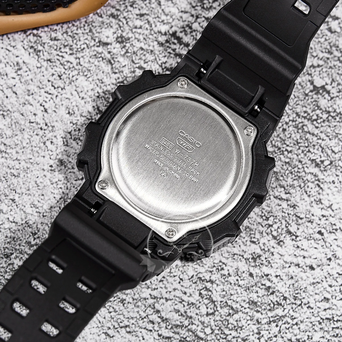 casio watch for men top luxury set military digital watch multifunctional relogio w 737h 1a Black digital watch case