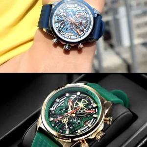 Stylish mens watches showcased