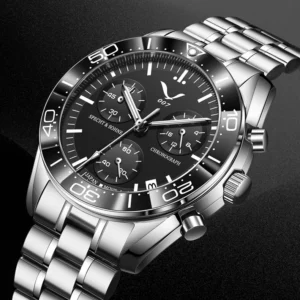 Men's chronograph wristwatch