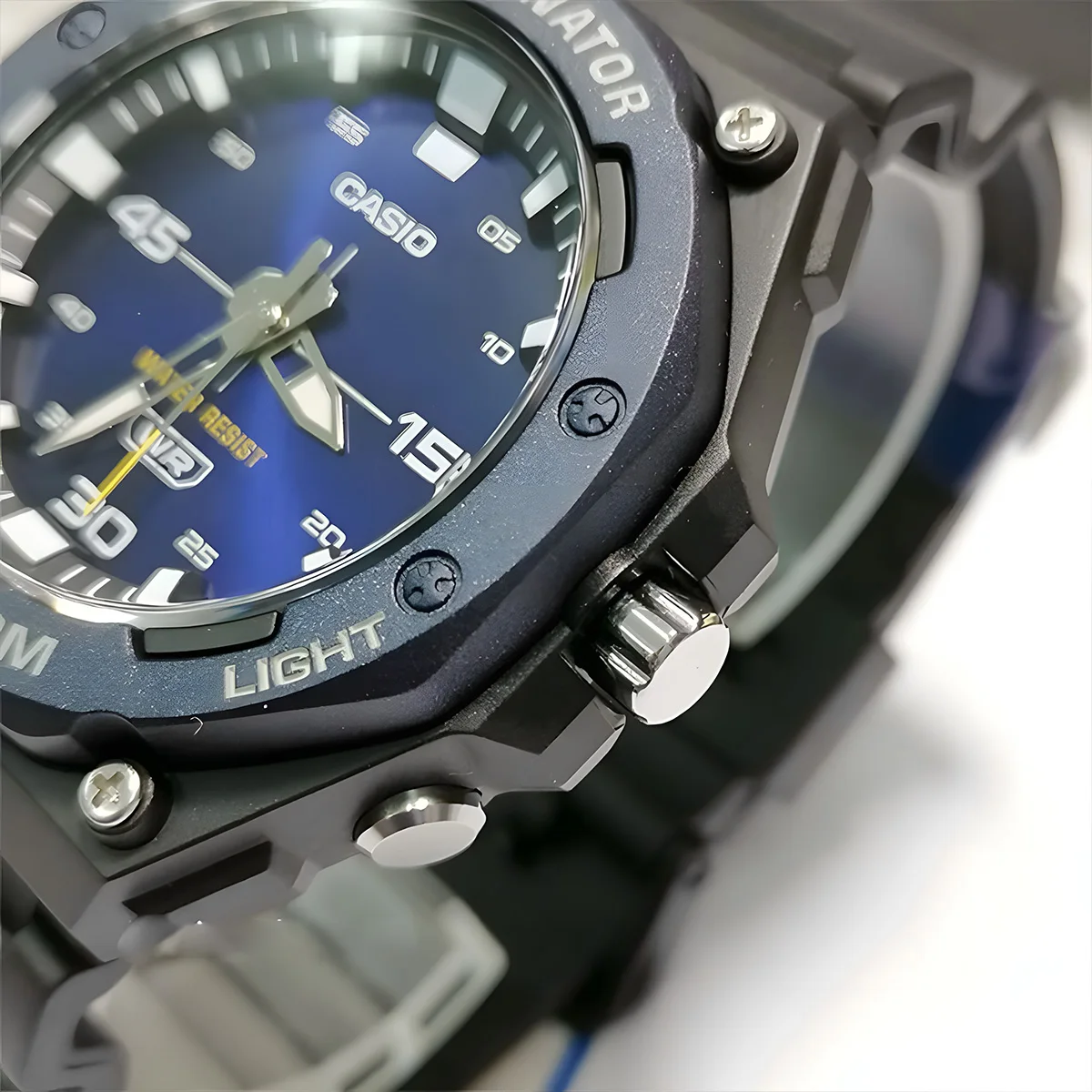 casio watch for men new model top set waterproof quartz casual watch relogio masculino часы мужские наручные mw 620h series Blue Casio watch dial