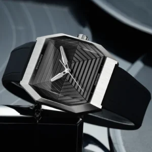 Modern geometric watch face