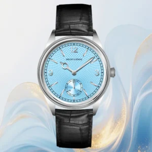 Men's luxury blue dial watch