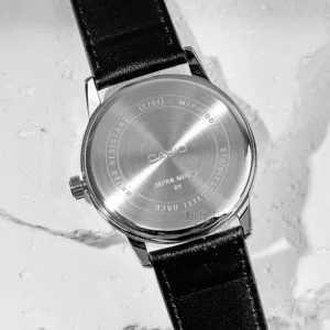 Watch case back detail