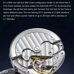 Watch movement close up
