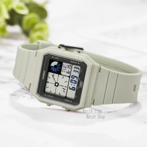 Digital watch with analog display