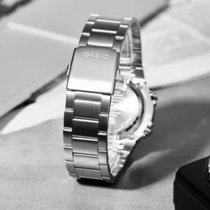 Silver metal watch band