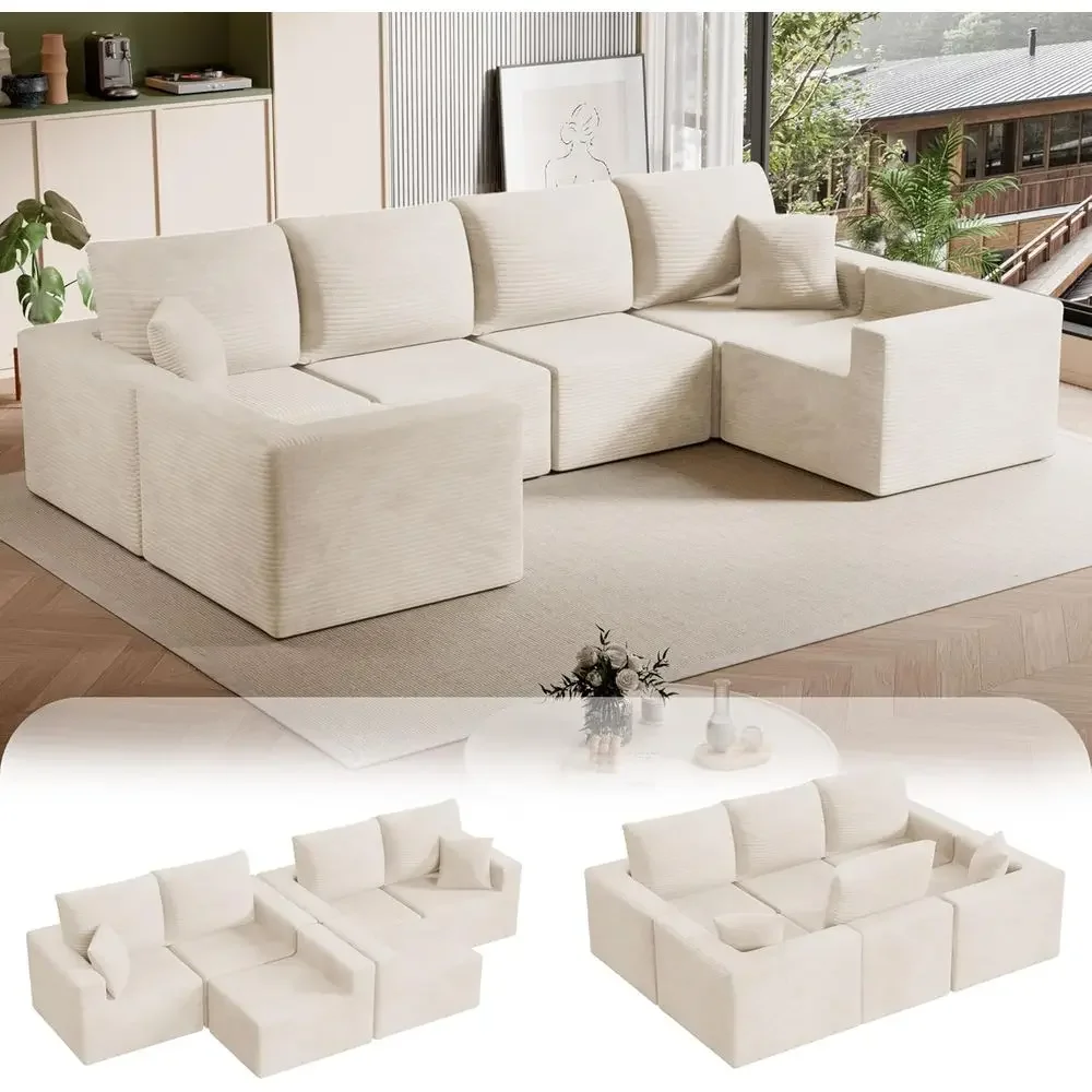 Oversized Deep Seated Cloud Sofa description